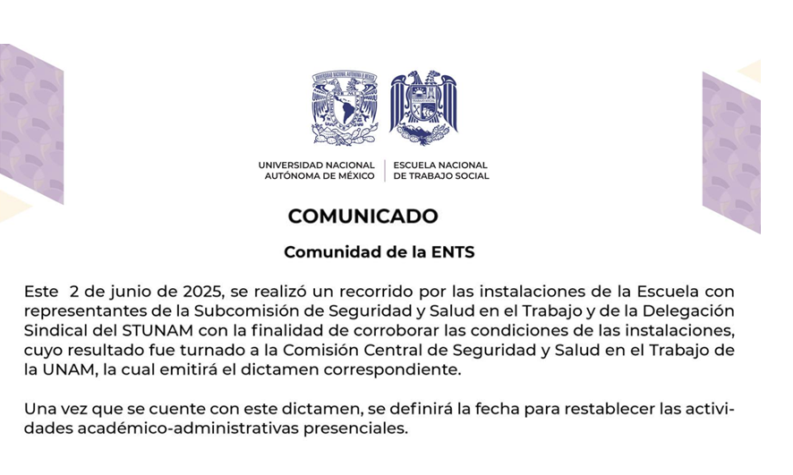 Comunicado 02 Junio 2025