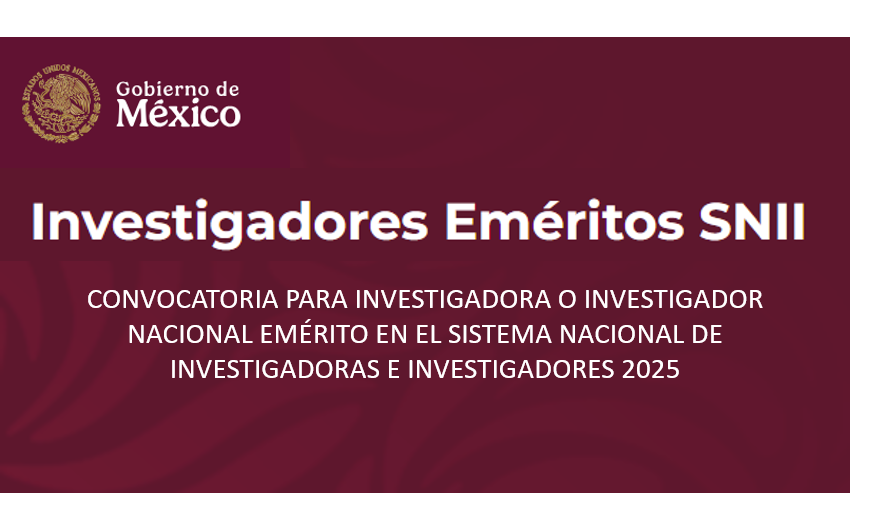 Convocatoria Investigadora o Investigador Emerito