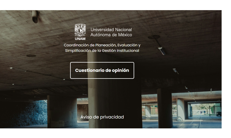 Encuesta UNAM en un clic