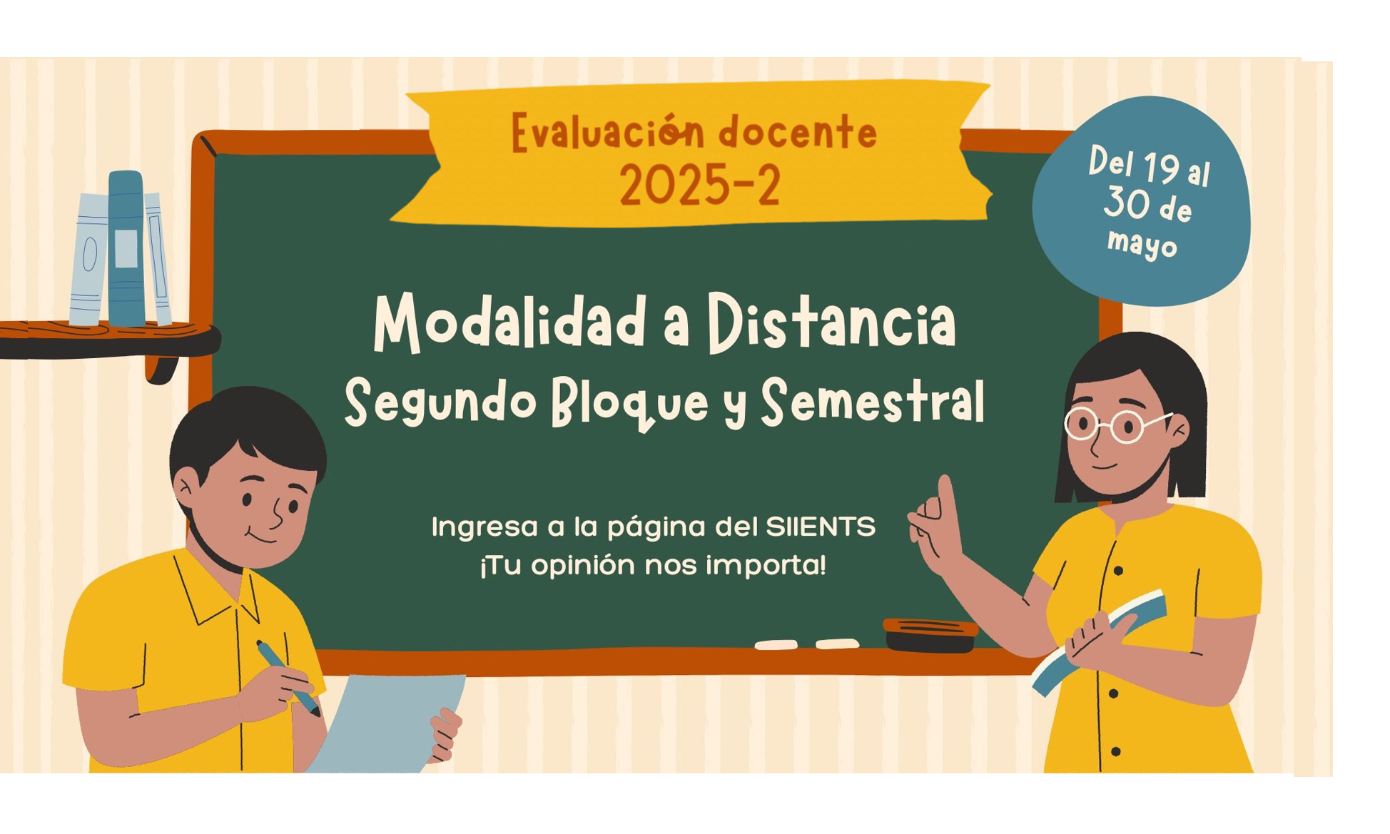 Evalaución docente distancia 2° bloque