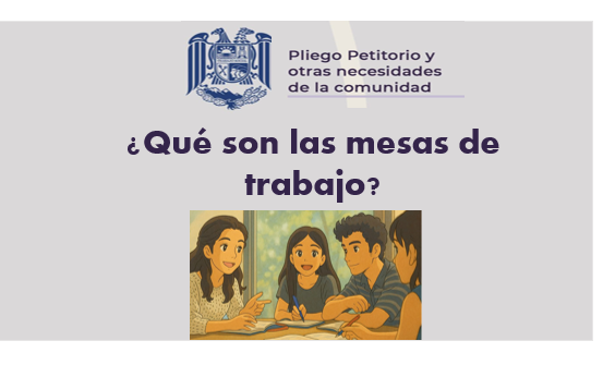 Mesas de trabajo
